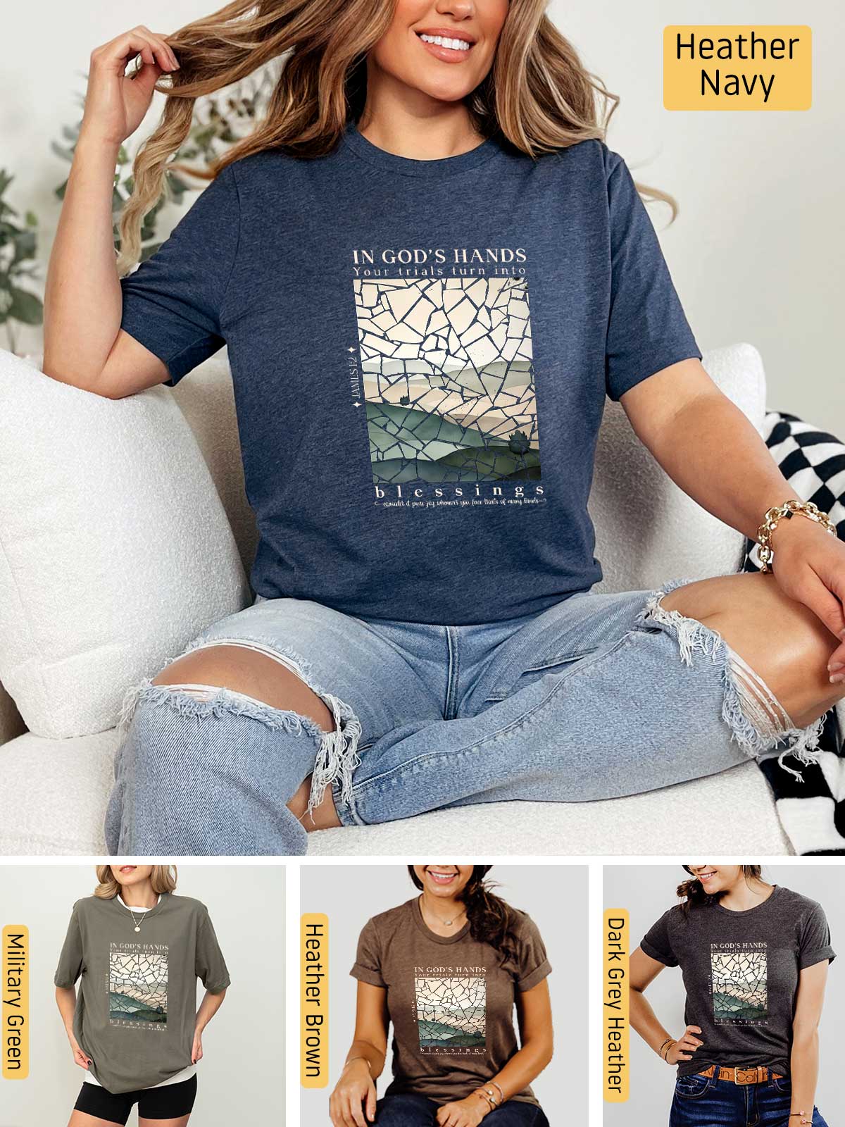 [4]--T-Shirt-(Bella)---Main-4-(H-Navy)