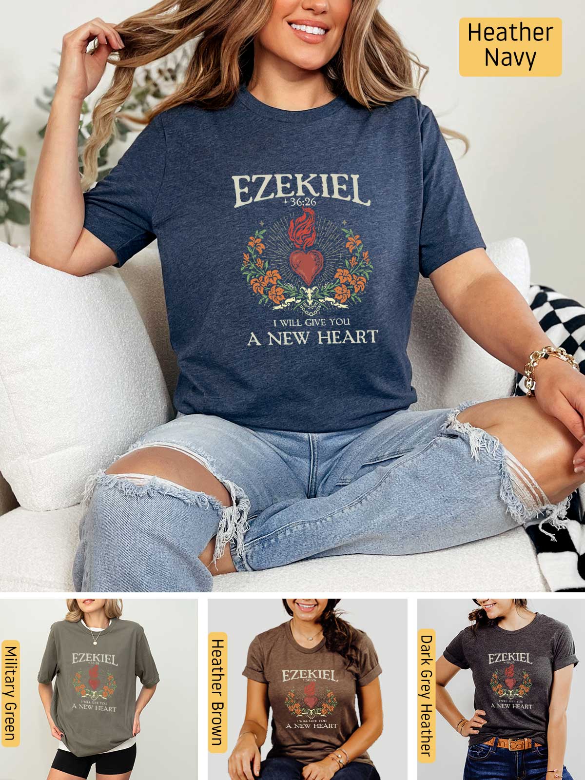 [4]--T-Shirt-(Bella)---Main-4-(H-Navy)