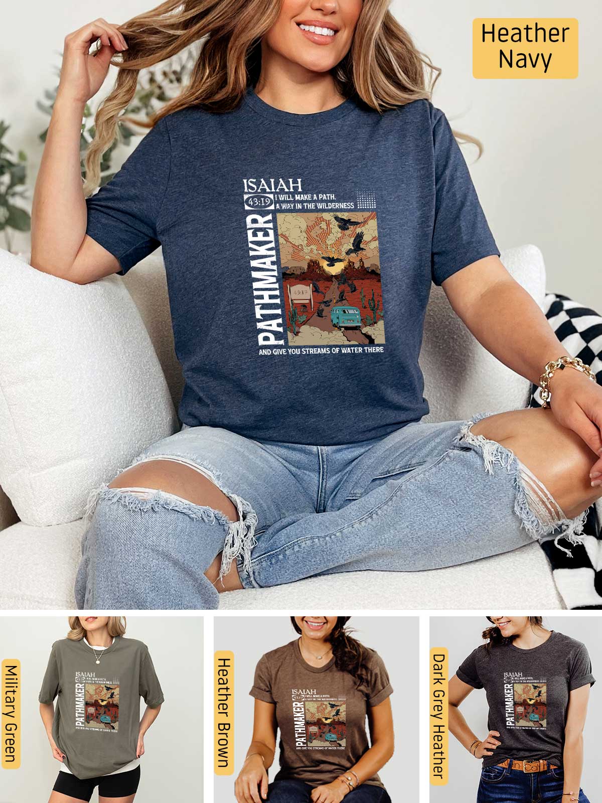 [4]--T-Shirt-(Bella)---Main-4-(H-Navy)