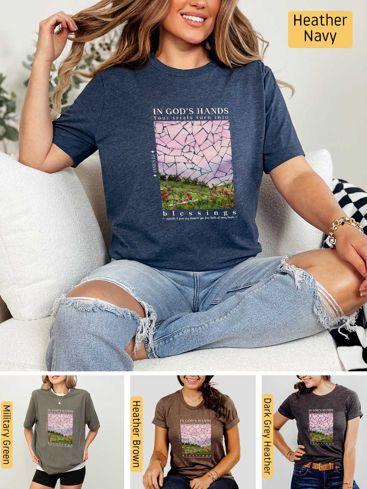 [4]--T-Shirt-(Bella)---Main-4-(H-Navy)