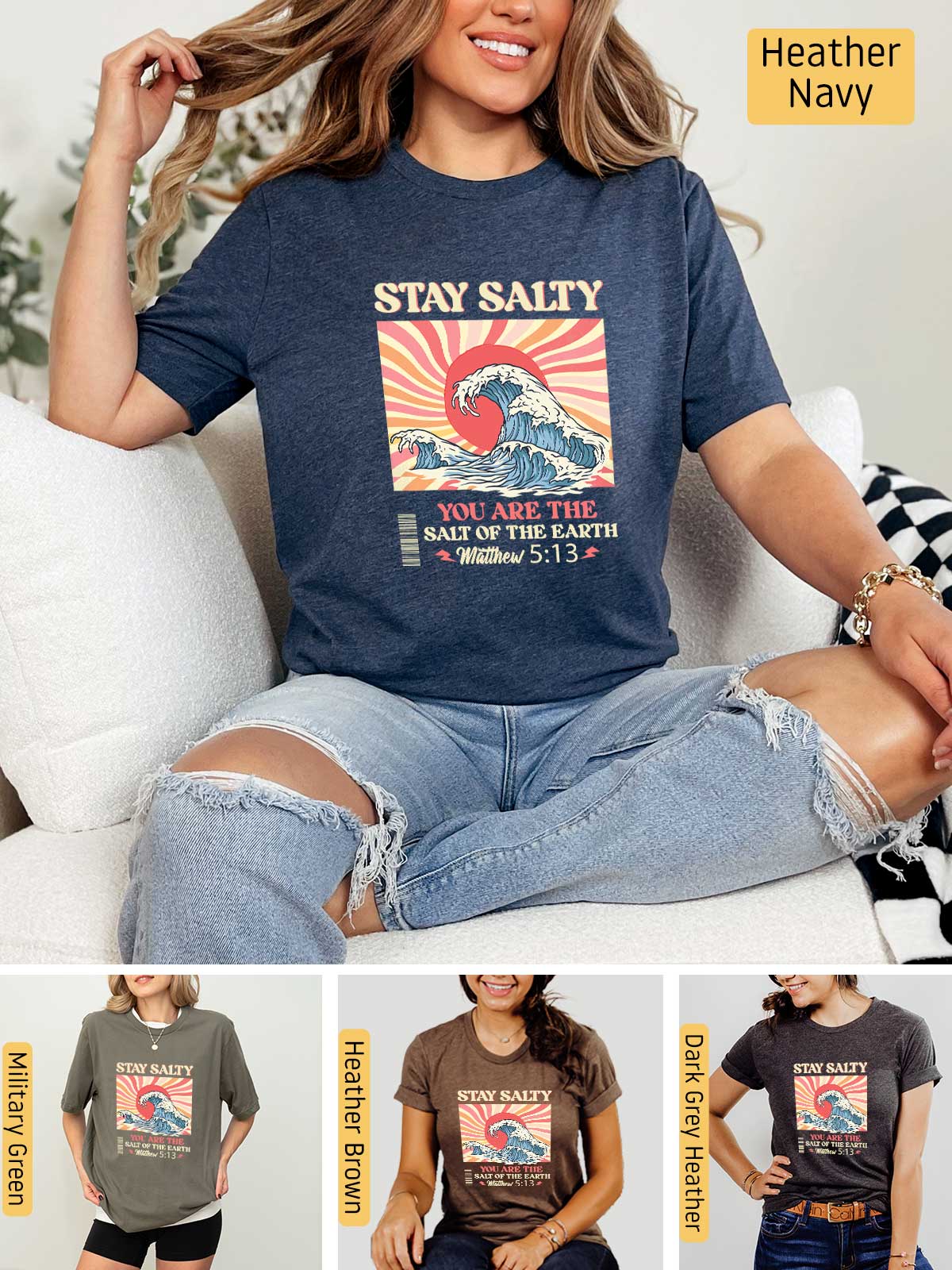 [4]--T-Shirt-(Bella)---Main-4-(H-Navy)