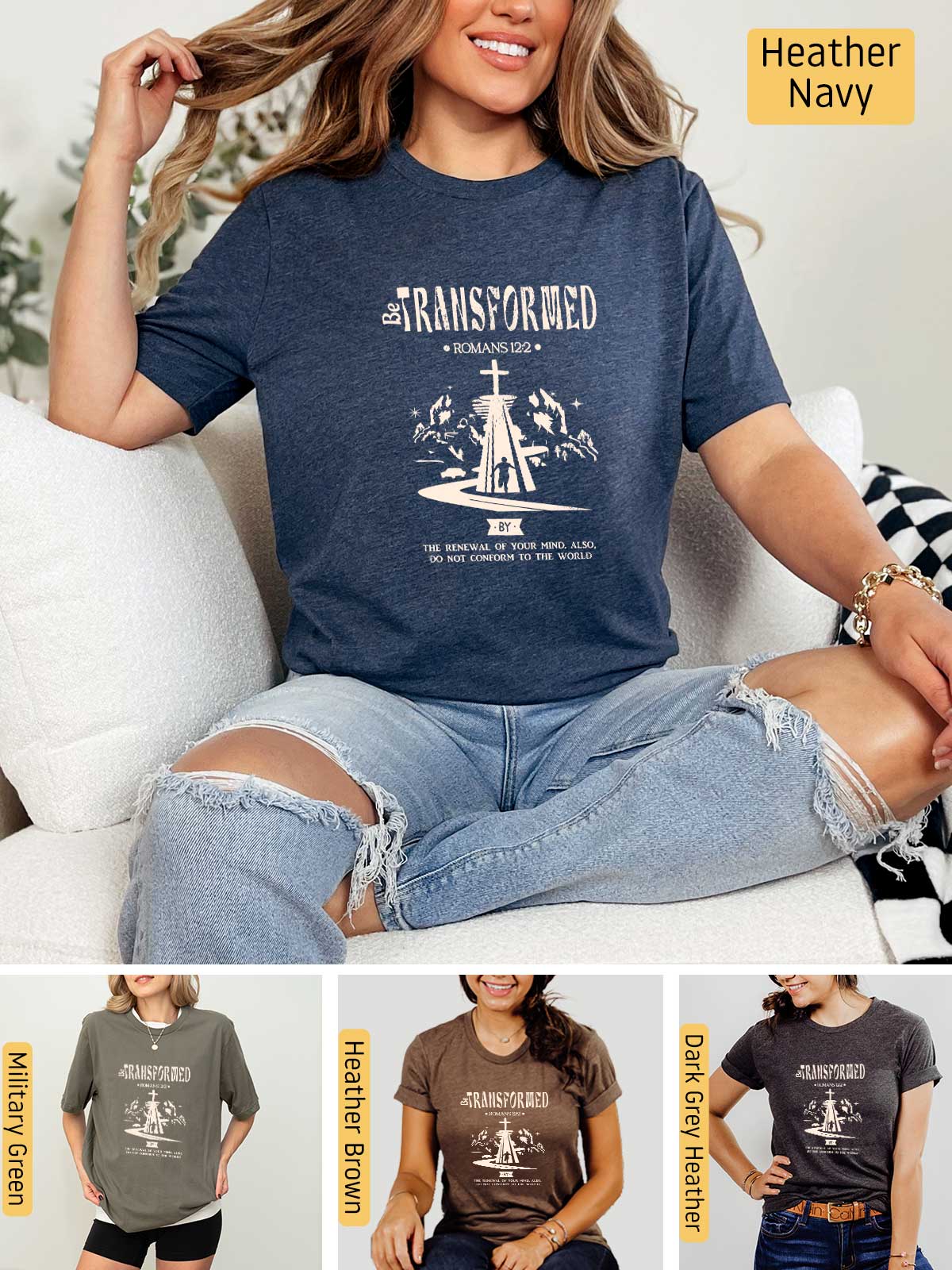 [4]--T-Shirt-(Bella)---Main-4-(H-Navy)