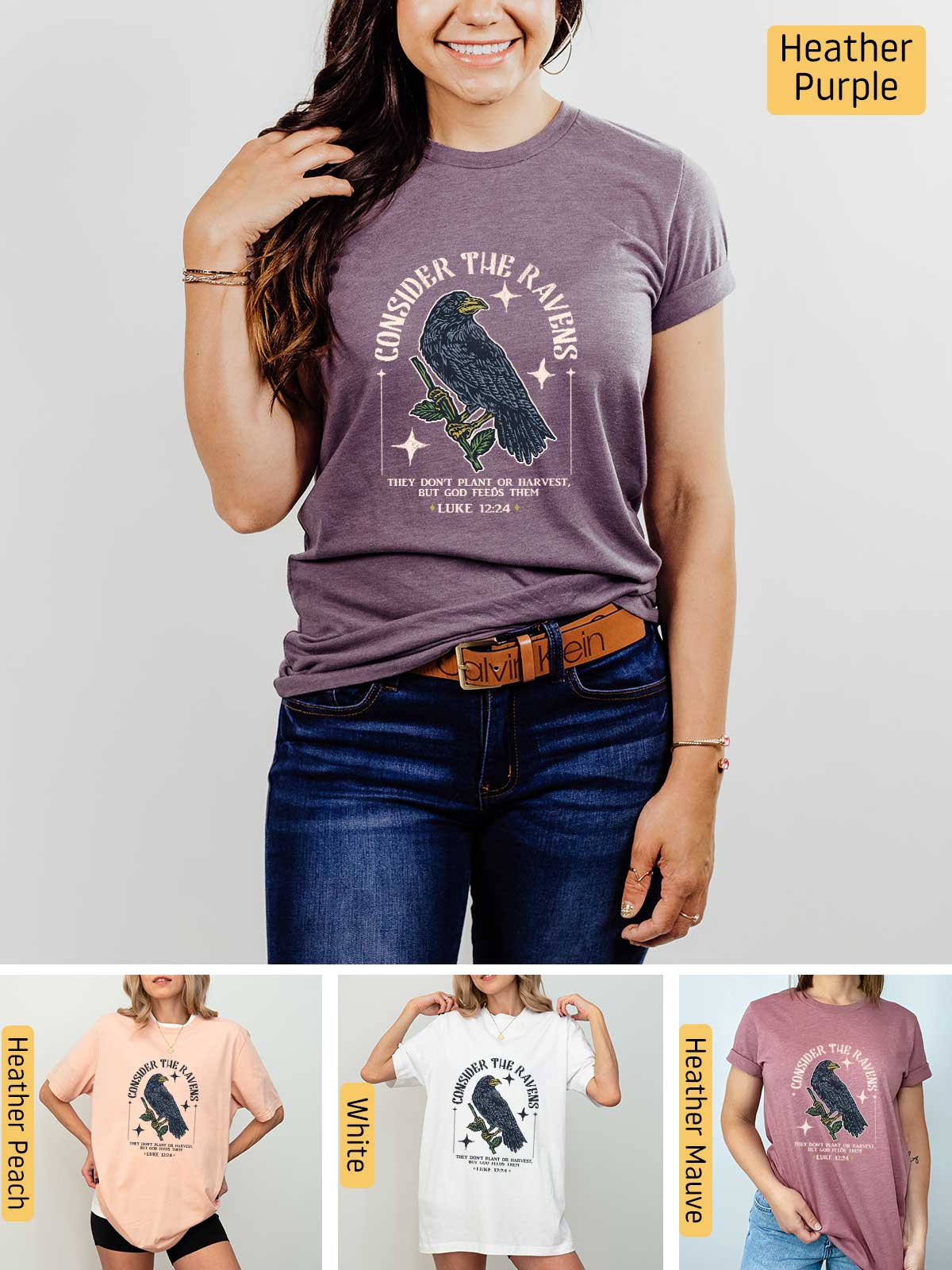 [5]--T-Shirt-(Bella)---Main-5-(H-Purple)