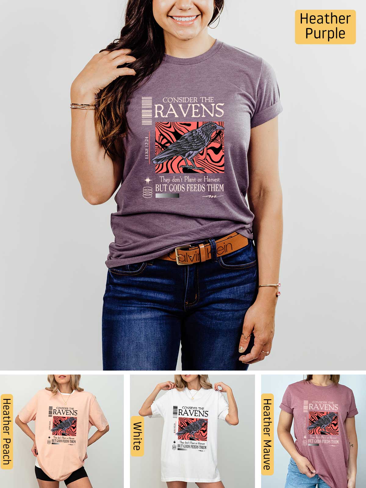 [5]--T-Shirt-(Bella)---Main-5-(H-Purple)