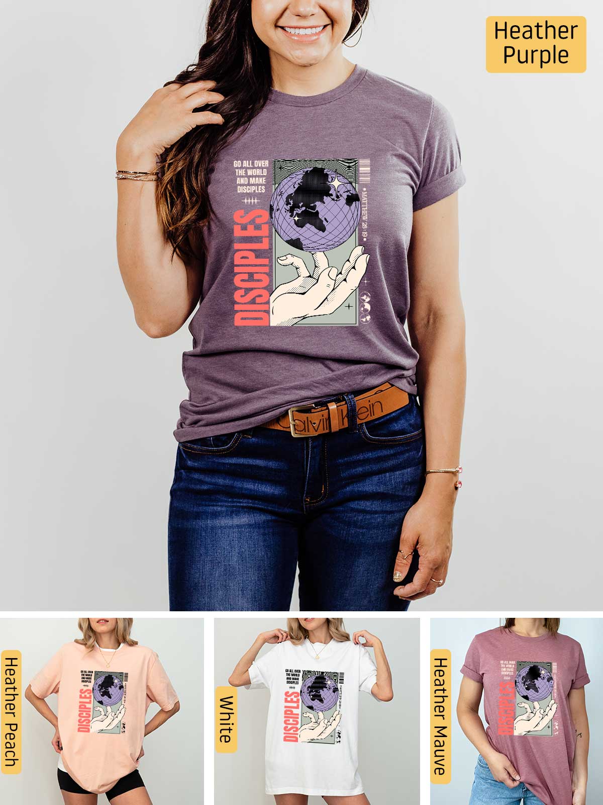 [5]--T-Shirt-(Bella)---Main-5-(H-Purple)