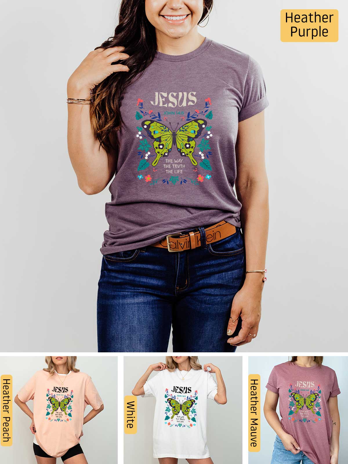 [5]--T-Shirt-(Bella)---Main-5-(H-Purple)