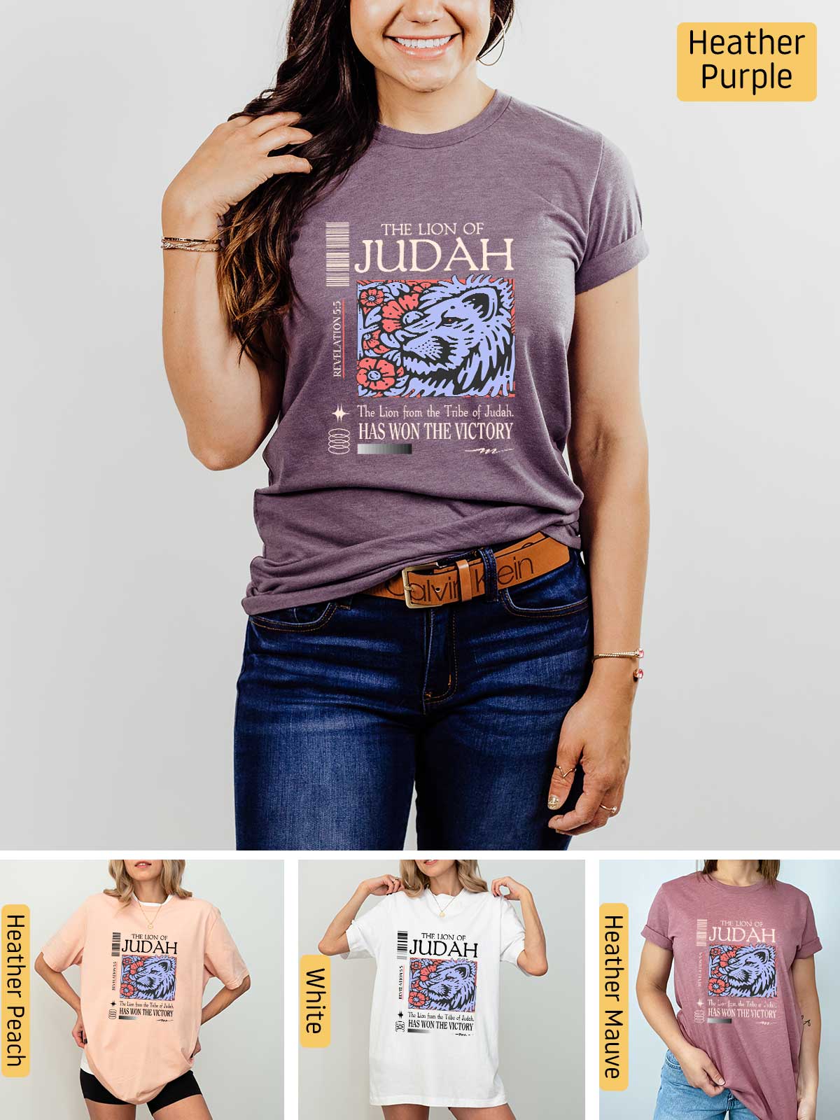 [5]--T-Shirt-(Bella)---Main-5-(H-Purple)
