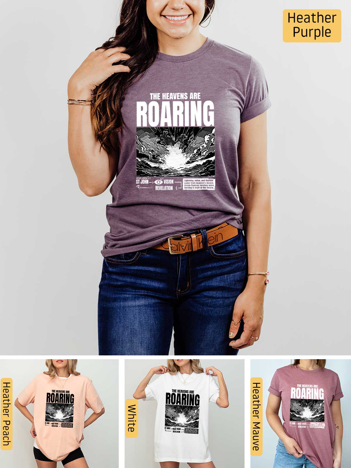[5]--T-Shirt-(Bella)---Main-5-(H-Purple)