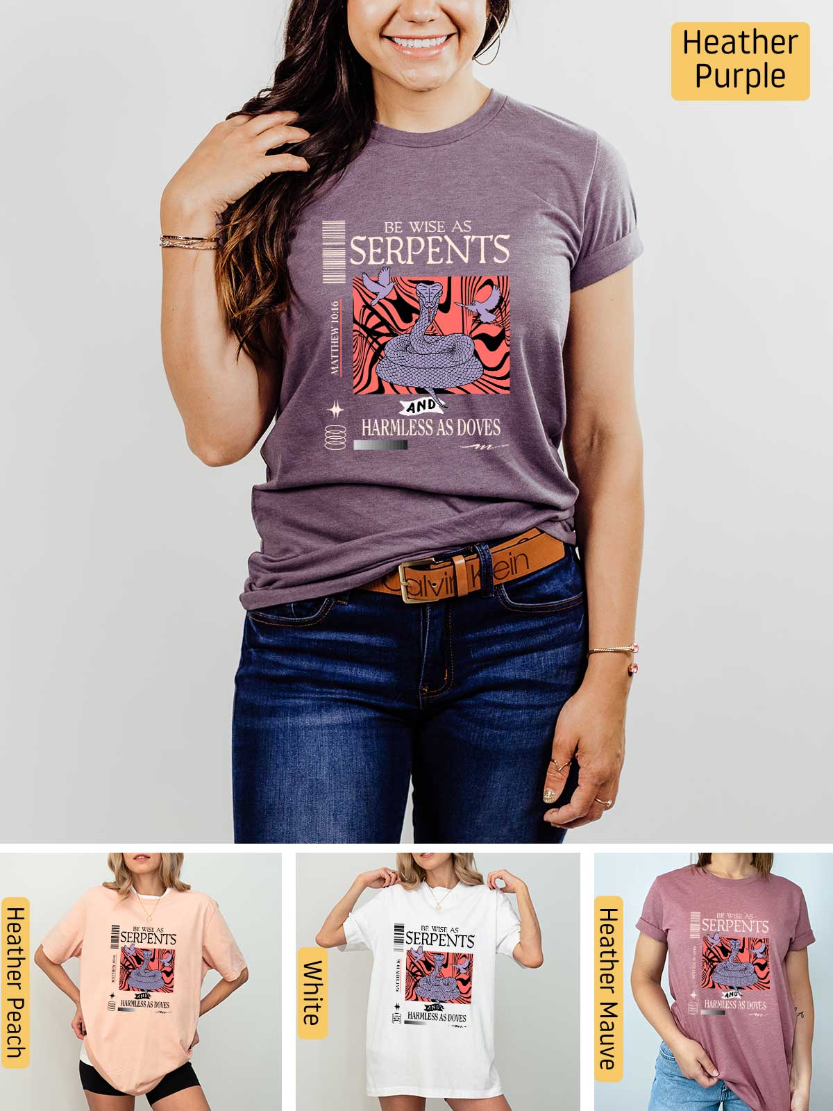 [5]--T-Shirt-(Bella)---Main-5-(H-Purple)