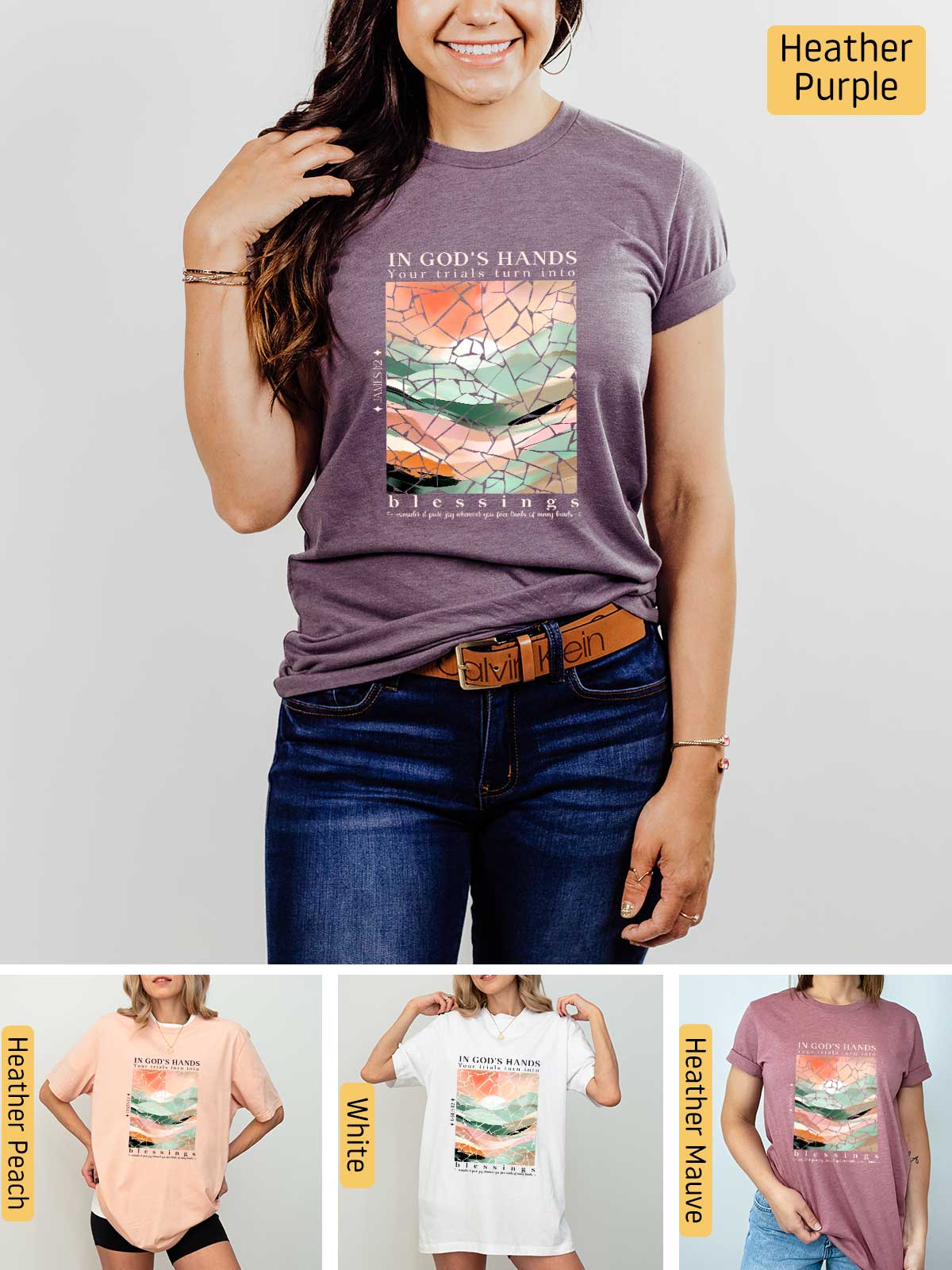 [5]--T-Shirt-(Bella)---Main-5-(H-Purple)