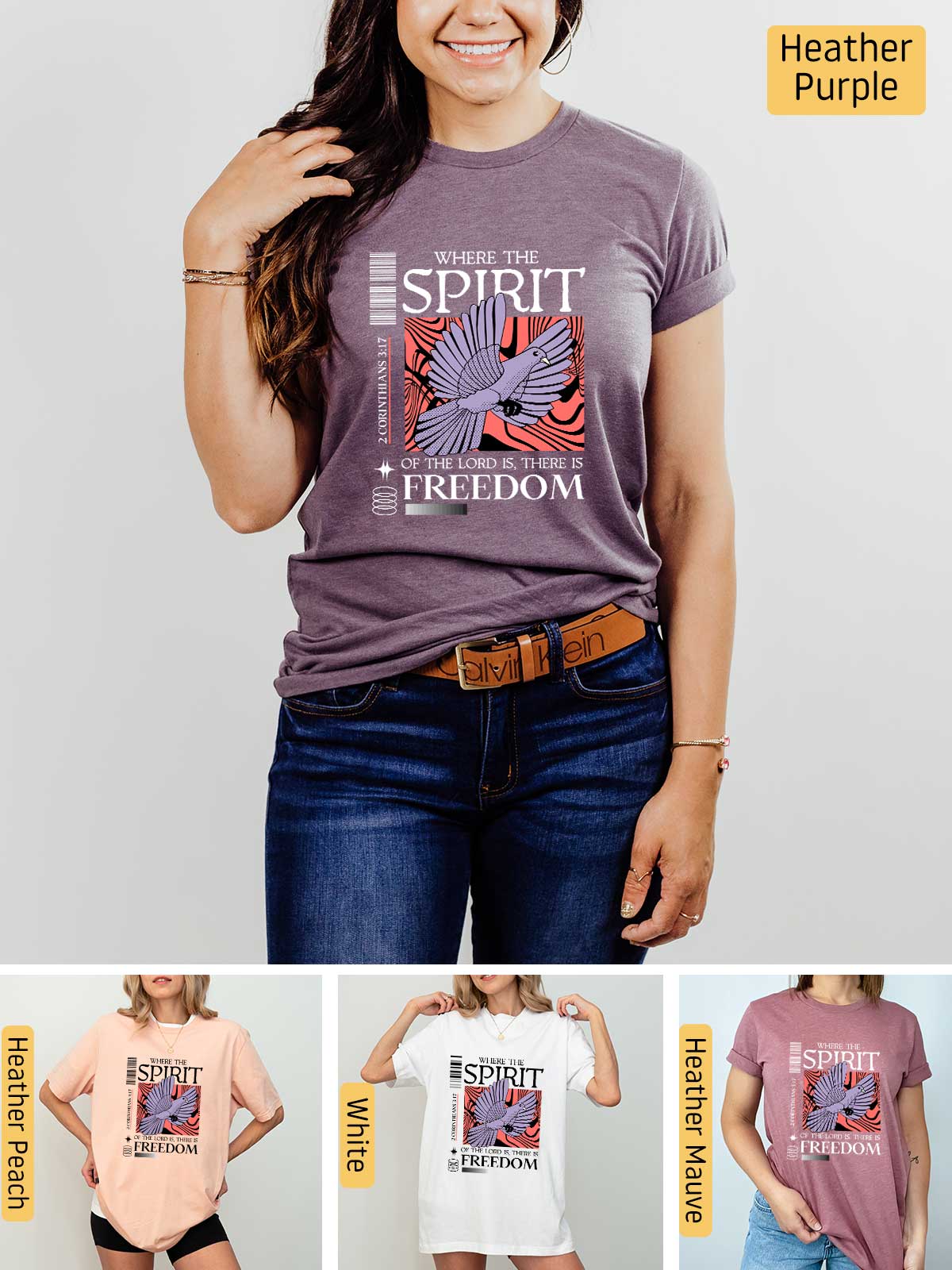 [5]--T-Shirt-(Bella)---Main-5-(H-Purple)