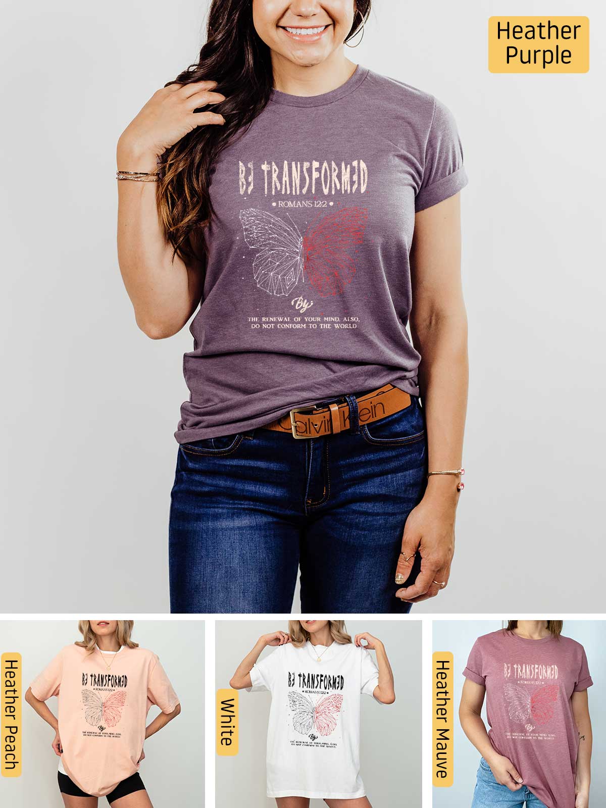 [5]--T-Shirt-(Bella)---Main-5-(H-Purple)