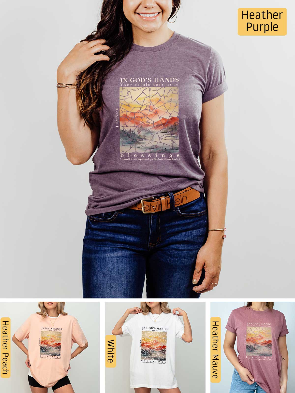 [5]--T-Shirt-(Bella)---Main-5-(H-Purple)