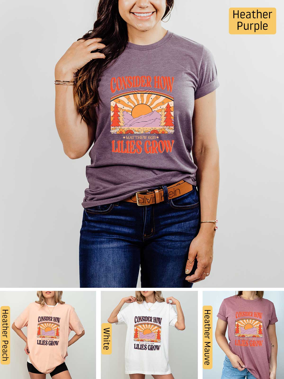 [5]--T-Shirt-(Bella)---Main-5-(H-Purple)