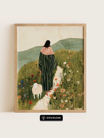 The Good Shepherd – Bold Graphic Style