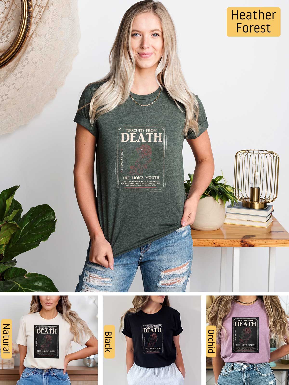 [6]--T-Shirt-(Bella)---Main6-(H-Forest-Green)