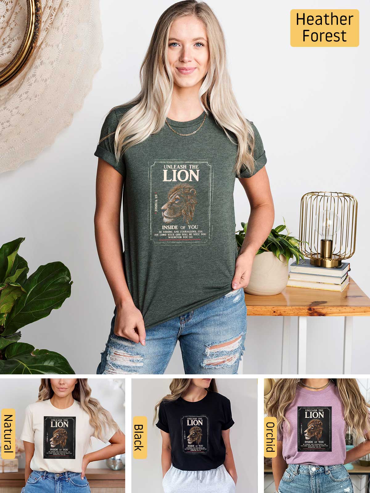 [6]--T-Shirt-(Bella)---Main6-(H-Forest-Green)