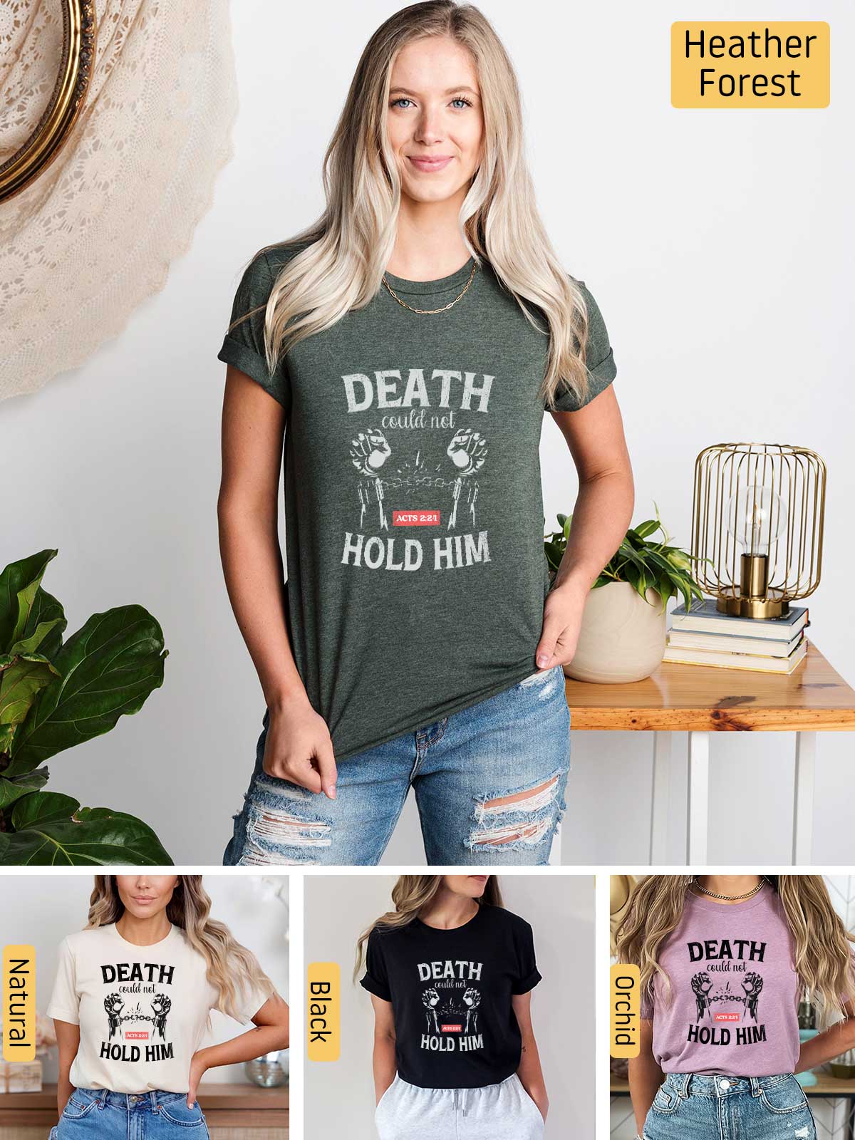 [6]--T-Shirt-(Bella)---Main6-(H-Forest-Green)