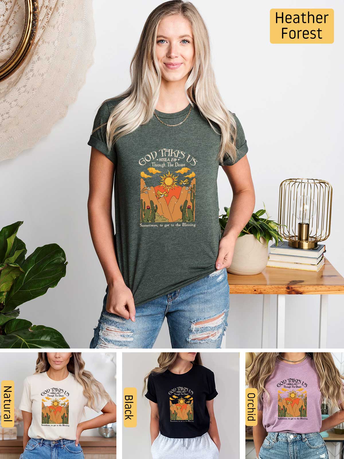 [6]--T-Shirt-(Bella)---Main6-(H-Forest-Green)