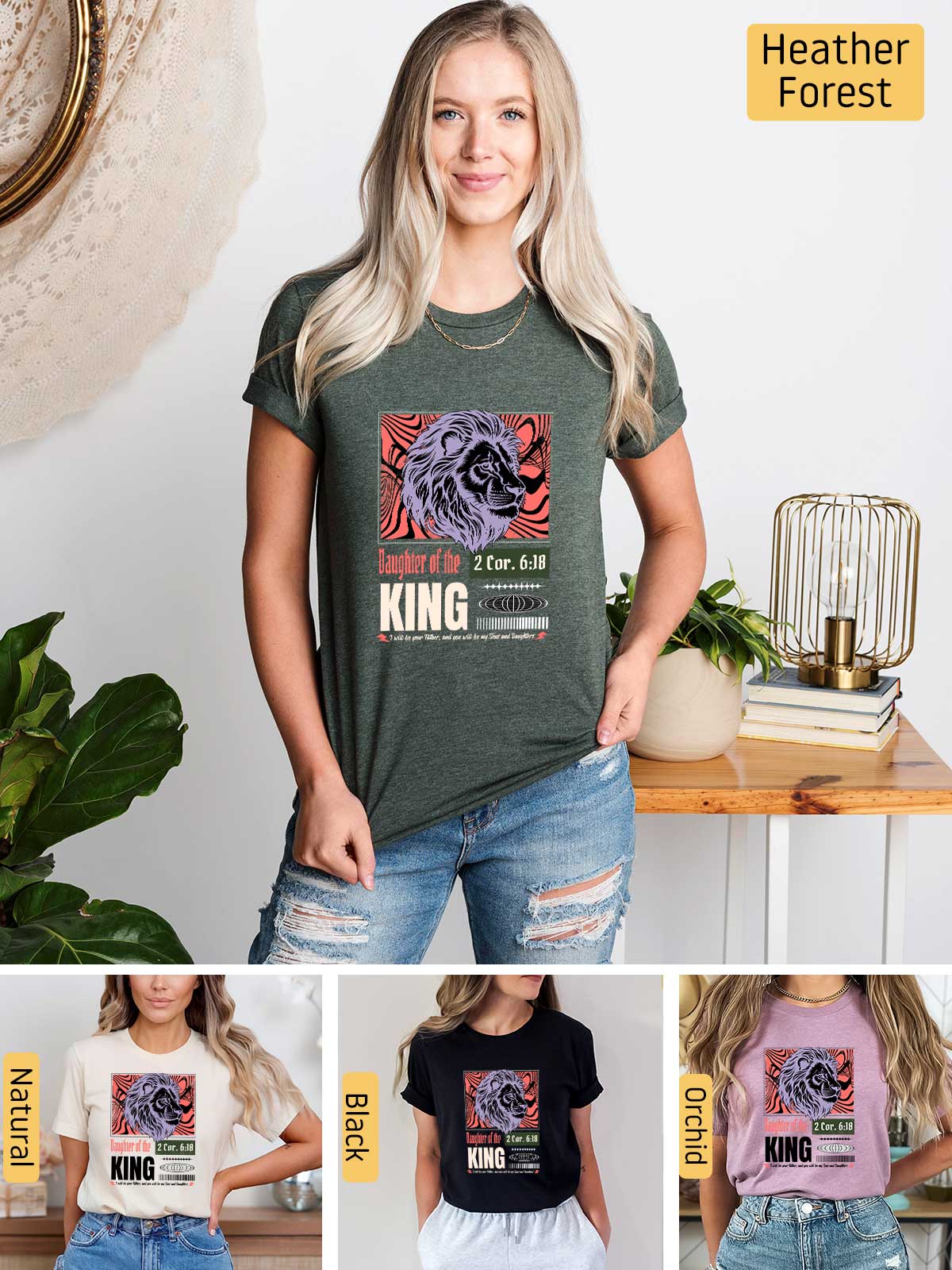 [6]--T-Shirt-(Bella)---Main6-(H-Forest-Green)