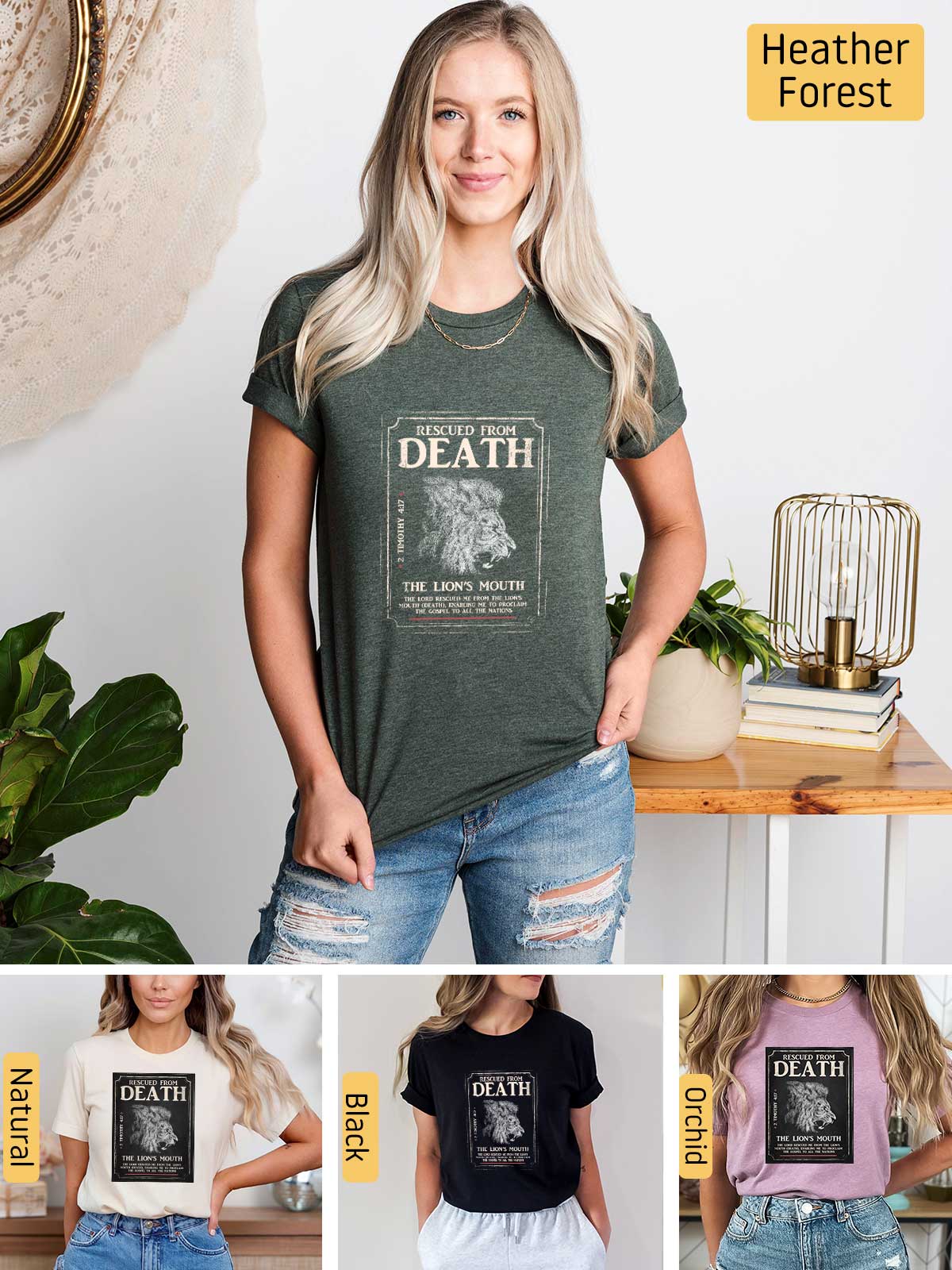 [6]--T-Shirt-(Bella)---Main6-(H-Forest-Green)