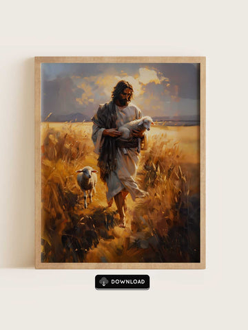 The Good Shepherd with the Lamb