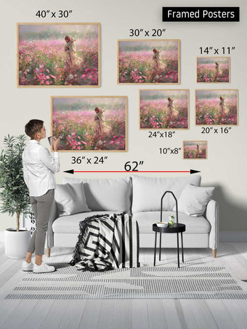 The Good Shepherd – Pink Flowers