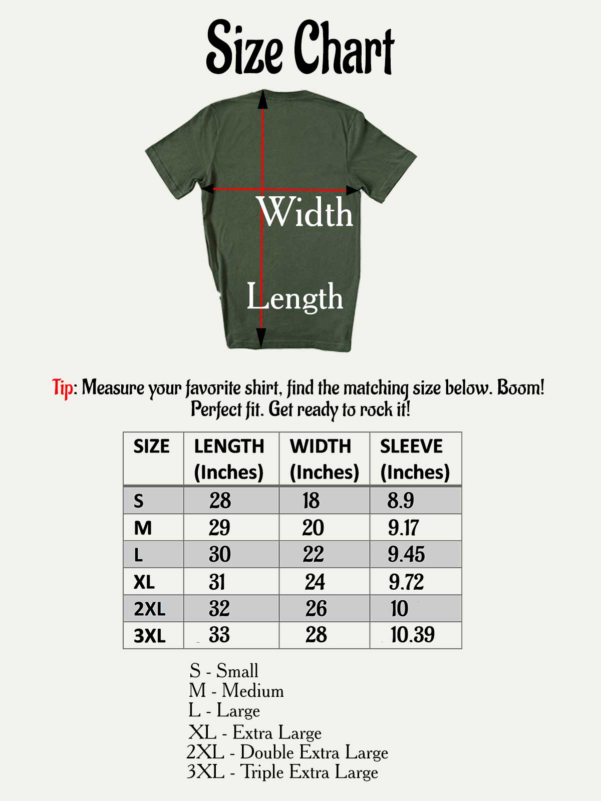BC3001-[2]-Size-Measurements-Bella-Canvas-3001