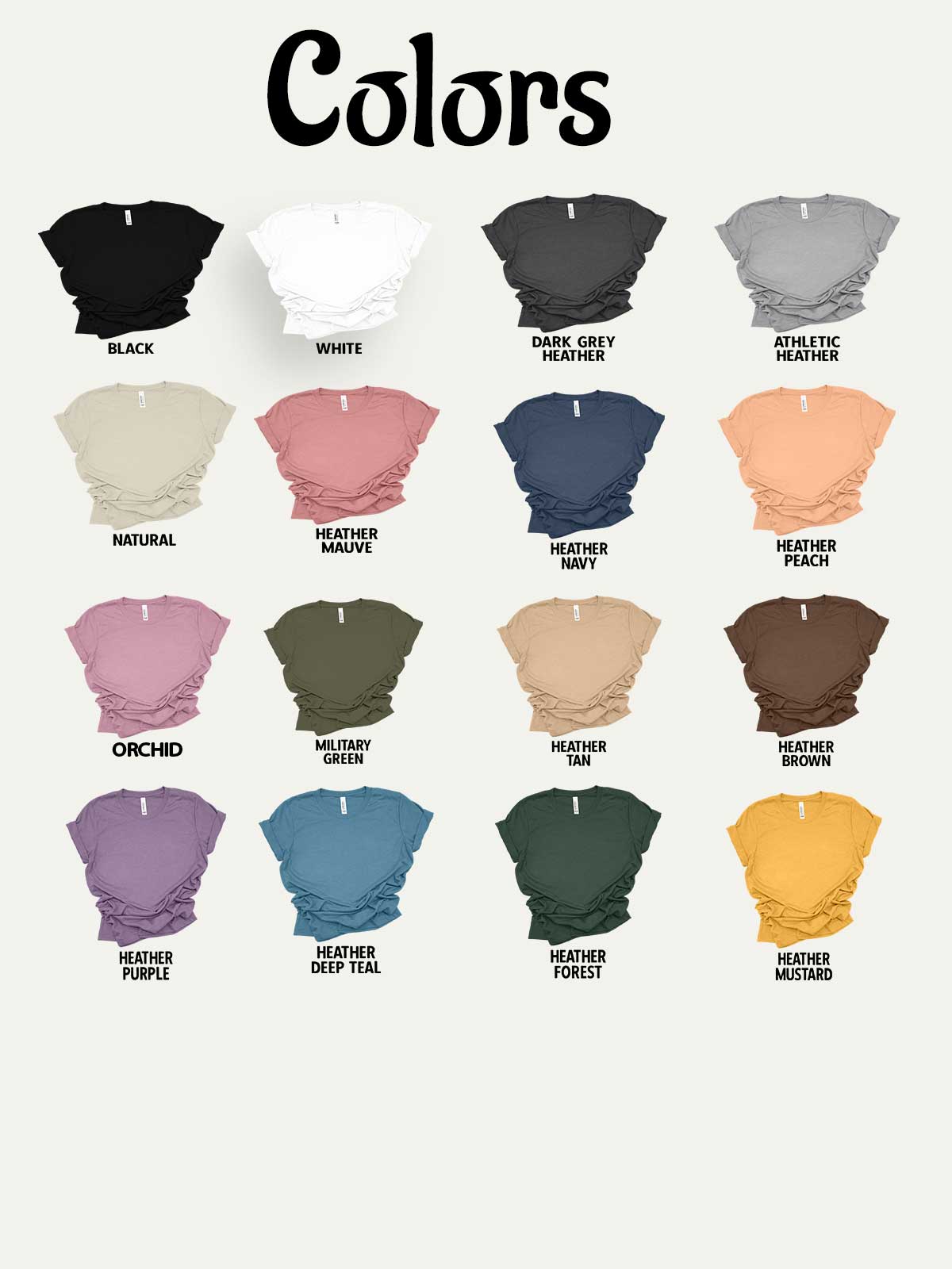BC3001-[3]-T-Shirt-Colors-Bella-Canvas-Printify---Swift-POD