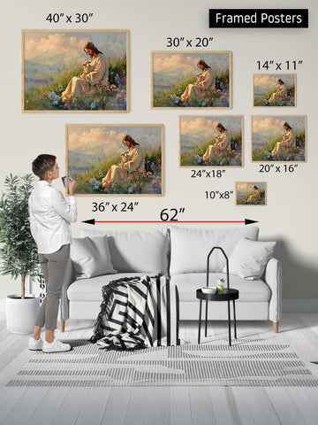 The Good Shepherd – Field with Lamb