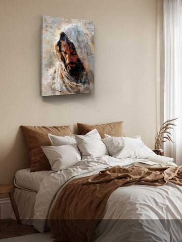 Close-Up of Christ’s Sorrow