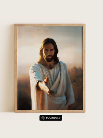 Jesus Extends His Hand – Abide With Me