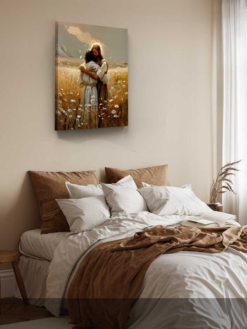 Jesus & Young Man – Loving Embrace