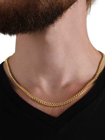 To Son - 'Live life to the fullest' - Cuban Link Chain Necklace