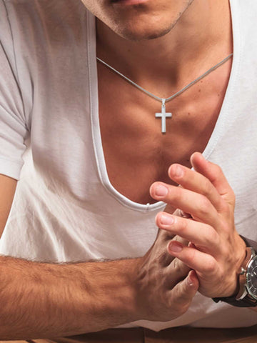 To Soulmate - 'It's worth it because of you' - Artisan Cross Necklace